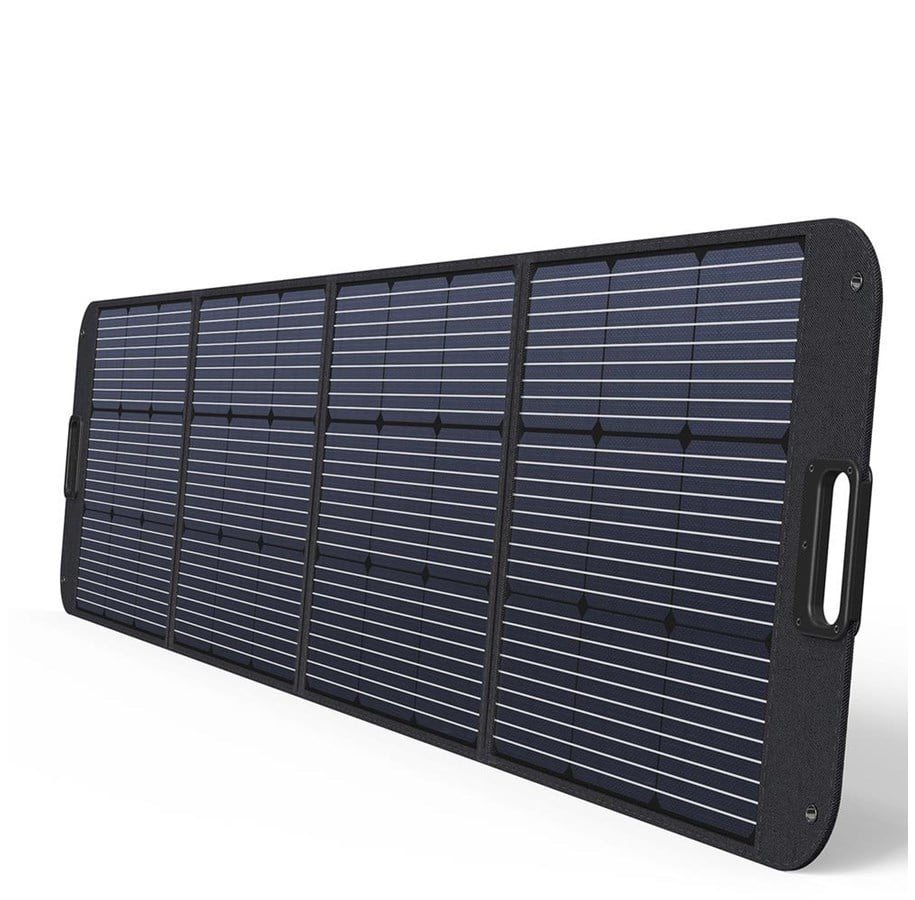 Telefon - Adapter i Ładowarka - Choetech SC011 solar charger 200W portable solar panel - black - 01.01.04.XX-SC011-BK