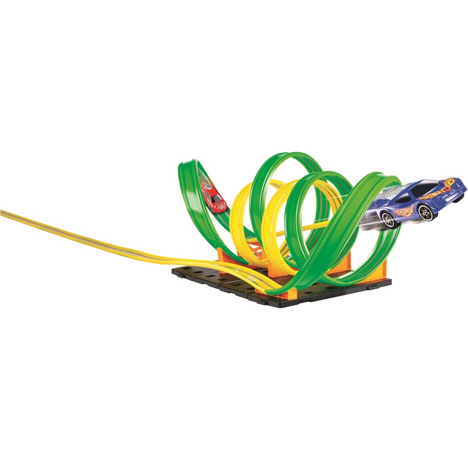 Samochody i pojazdy - Motormax Speedway - 2-in-1 track builder - 22427