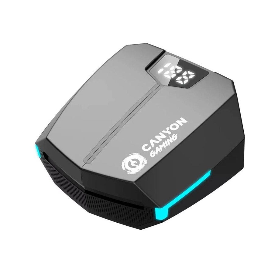 Słuchawki, zestaw słuchawkowy - Canyon DoubleBee GTWS-2 - true wireless earphones with mic - CND-GTWS2B