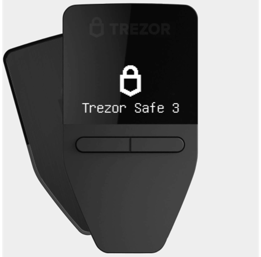 Telefon - Inne akcesoria - TREZOR Safe 3 - Cosmic Black - SLATS3CB0B1100