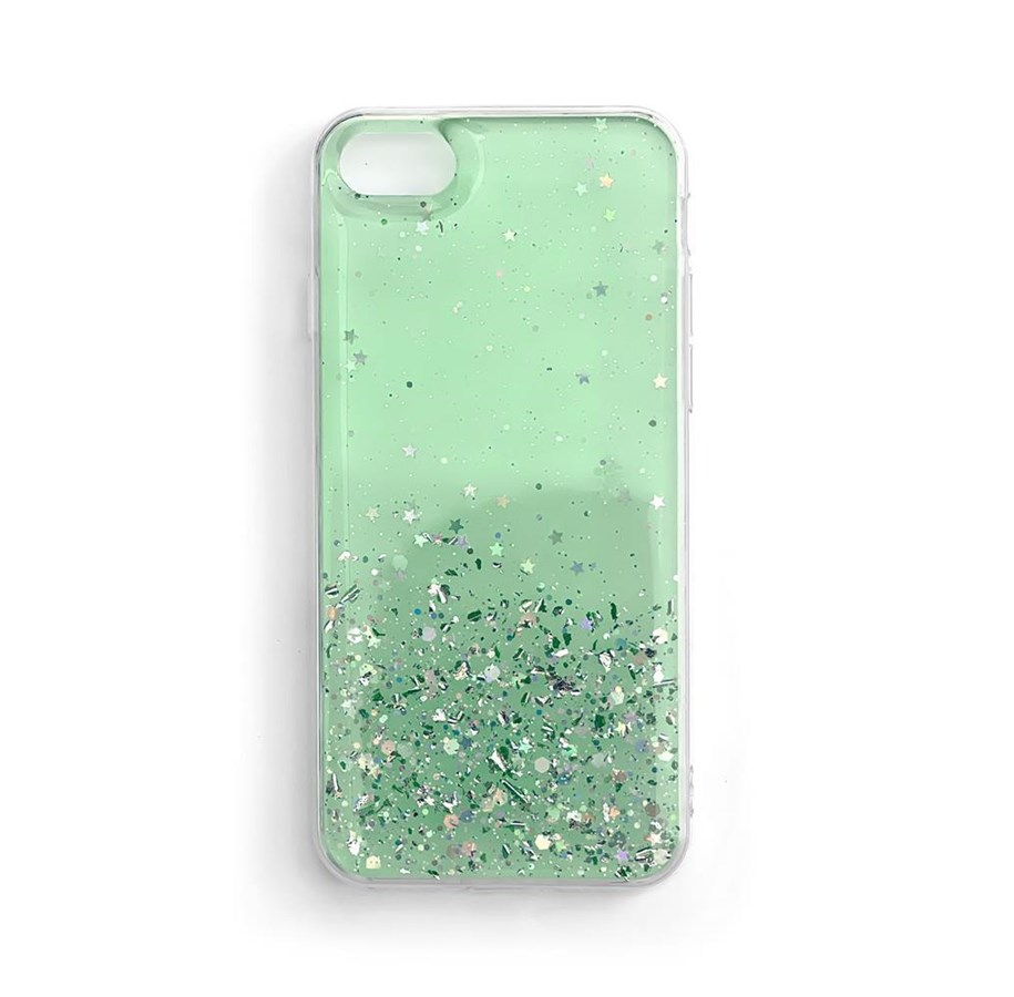 Telefon - Pokrowiec i etui - Wozinsky Star Glitter Shiny Glitter Cover Cover with Glitter Xiaomi Mi 10T Pro / Mi 10T Green - 9111201916623