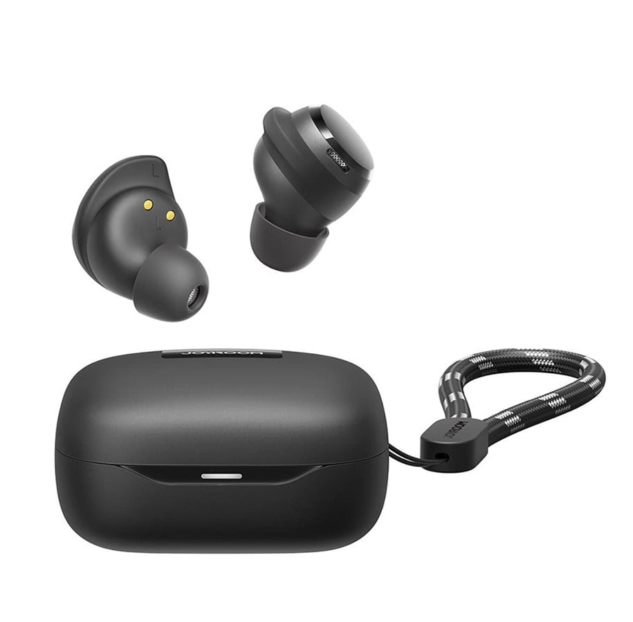 Słuchawki, zestaw słuchawkowy - Joyroom Jdots JR-DB3 TWS Wireless Headphones - Black - JR_DB3_B