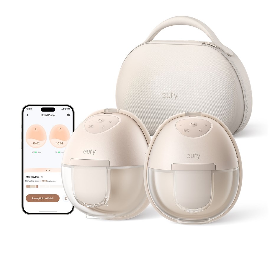 Inne srodki higieny osobistej - Eufy Wearable Breast Pump S1 Pro - T8D04321