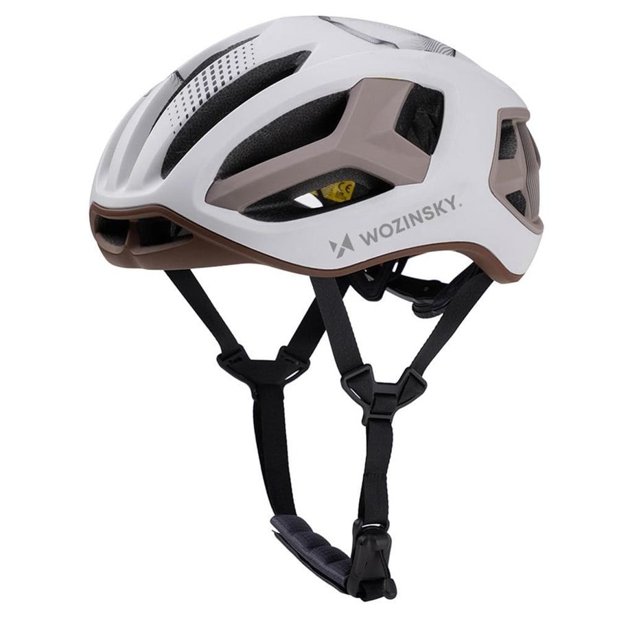 Akcesoria rowerowe - Wozinsky  Ultralight Road Bike Helmet 54-58 cm - Taupe - 5907769380952