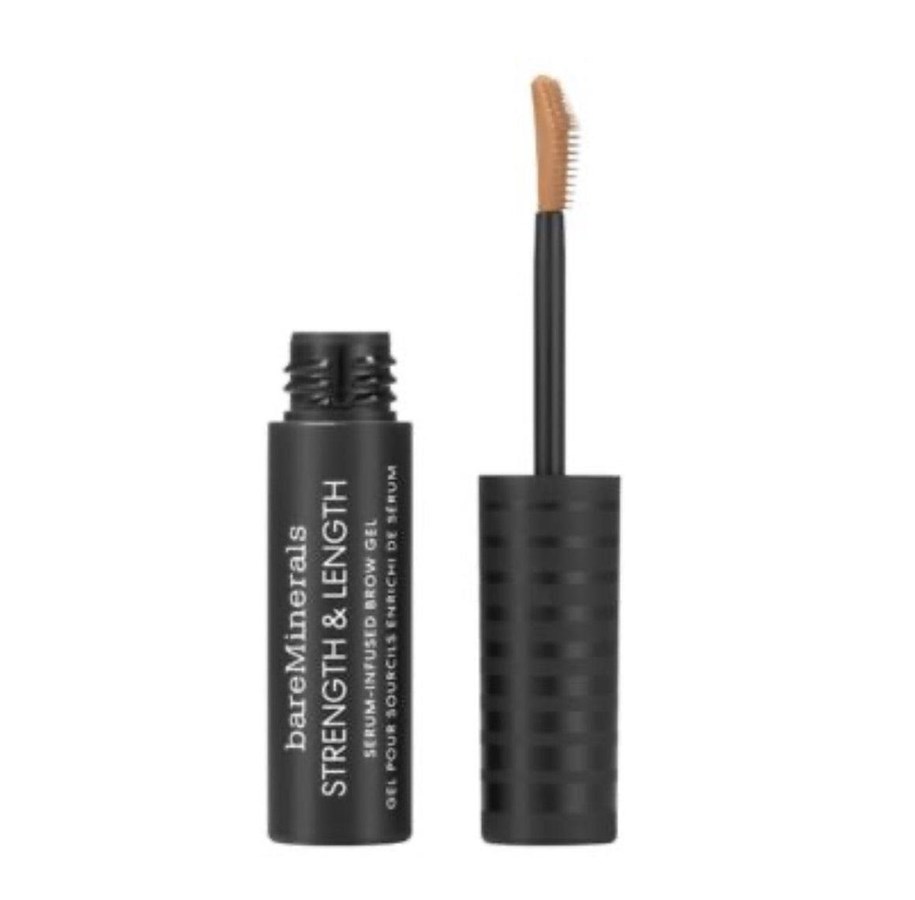 Makijaz - bareMinerals Strength & Length Eyebrow Gel 5 ml.– Chestnut - 098132573936