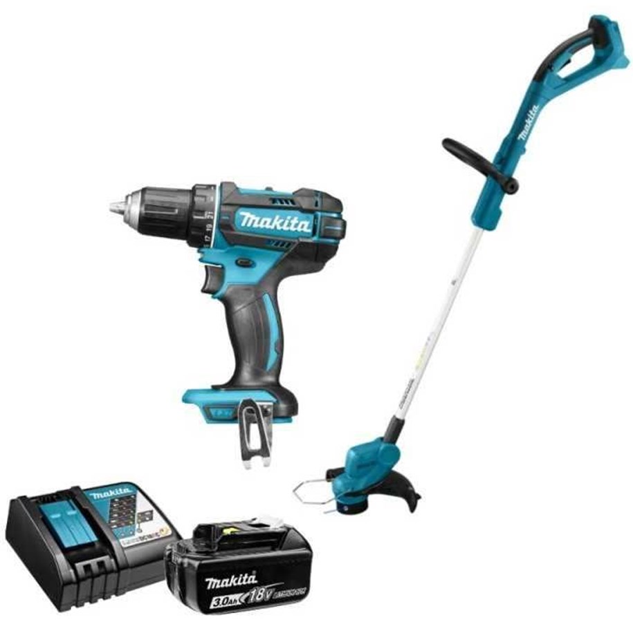 Narzedzia - Makita DLX2489 Cordless Tool Set 18V - DLX2489