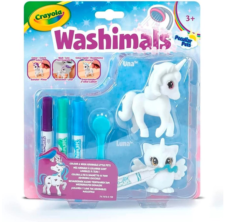 Kreatywne gry - Goliath Washimals Peculiar Pets 2ct (Luna & Una) - GO21377