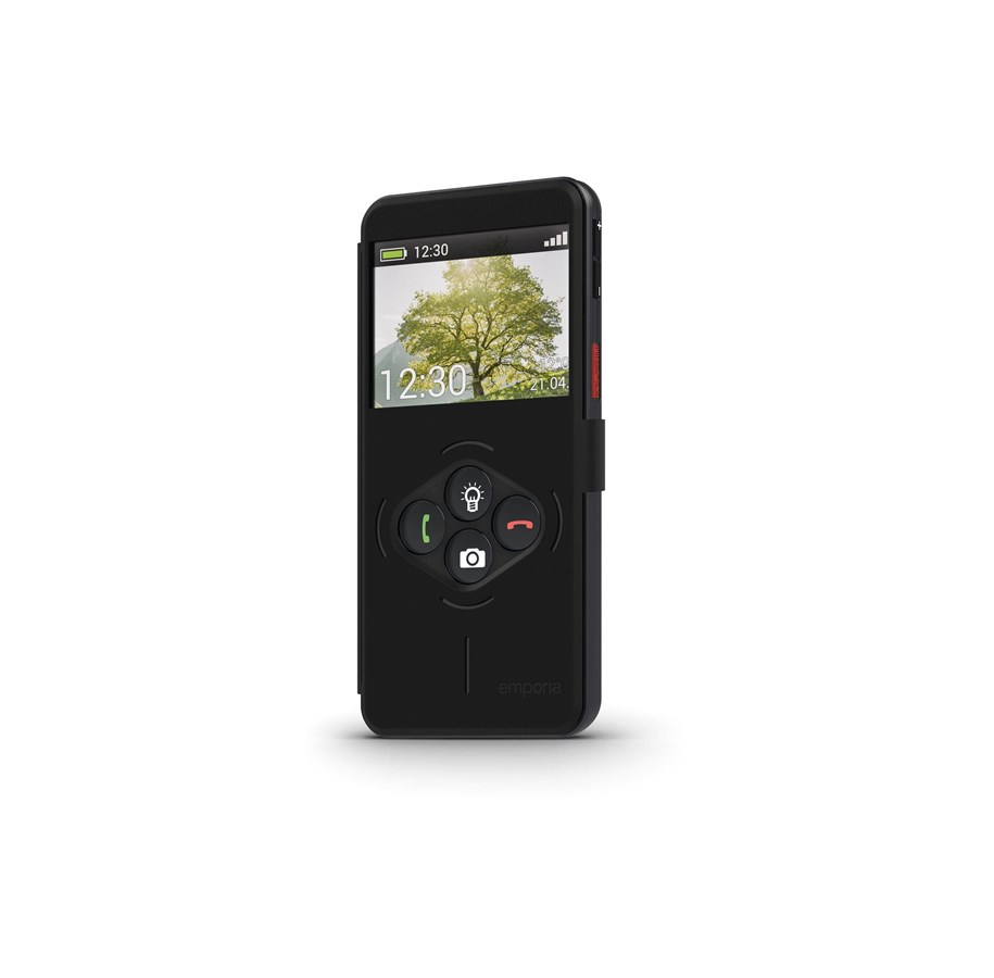 Telefon komórkowy - Emporia SMART.7lite 4G smartphone - 128 GB - GSM - E7LT.V1.BK.01