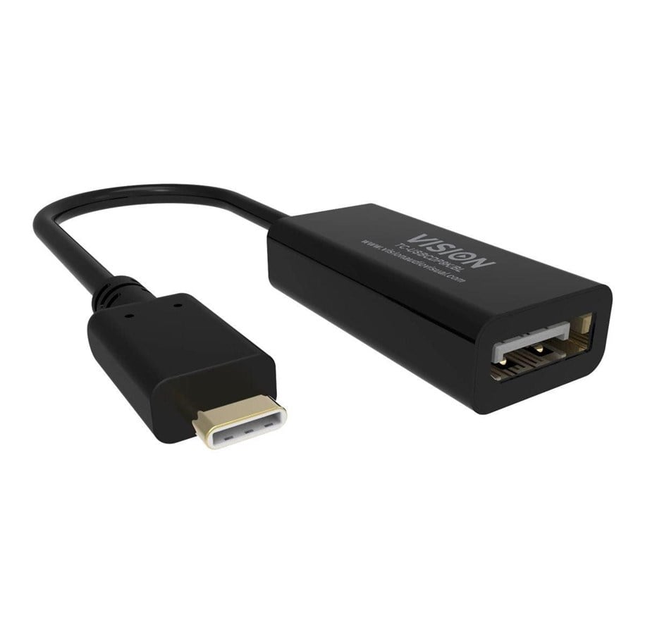Kabel wyswietlacza - Vision adapter - 15 cm - TC-USBCDP8K/BL