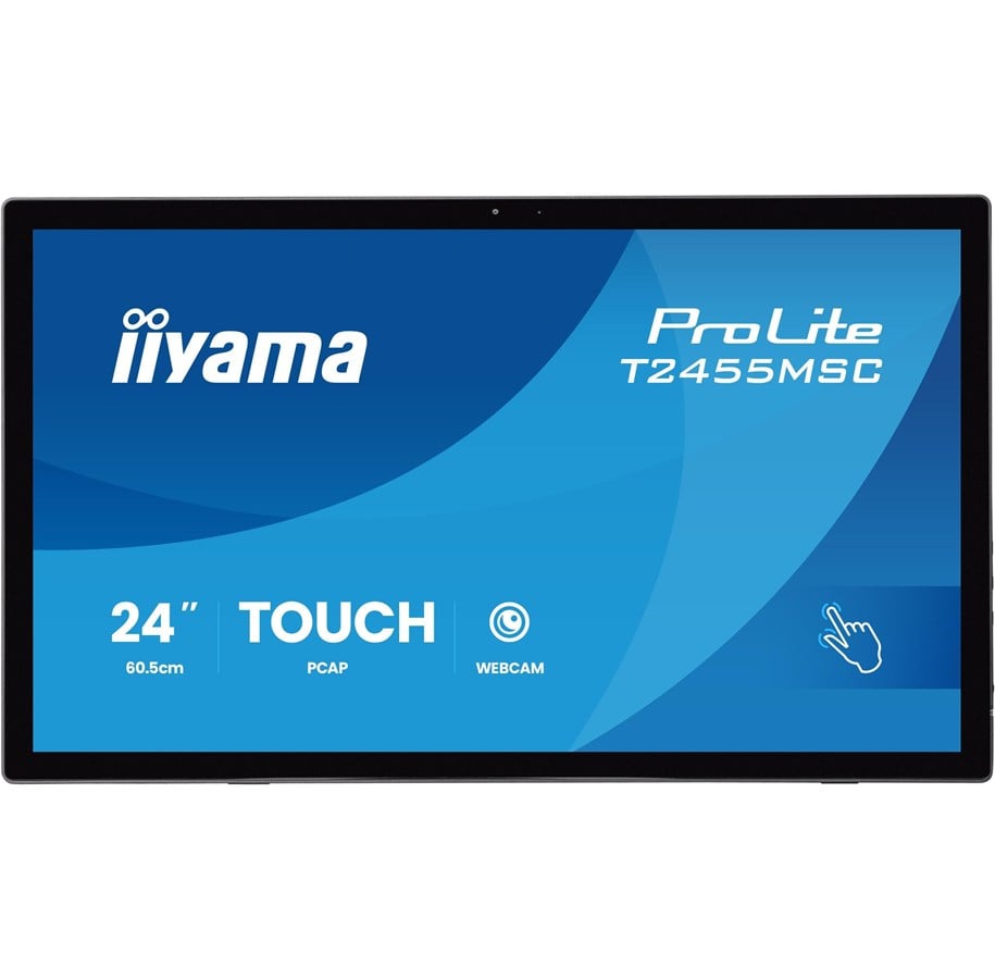 Monitor - 24" iiyama ProLite T2455MSC-B2 - LCD monitor - Full HD (1080p) - 24" - T2455MSC-B2