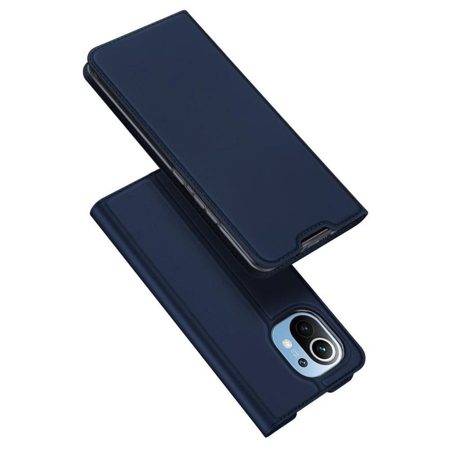 Telefon - Pokrowiec i etui - Dux Ducis Skin Pro Holster Case Cover with Flip Xiaomi Mi 11 blue - 6934913053799