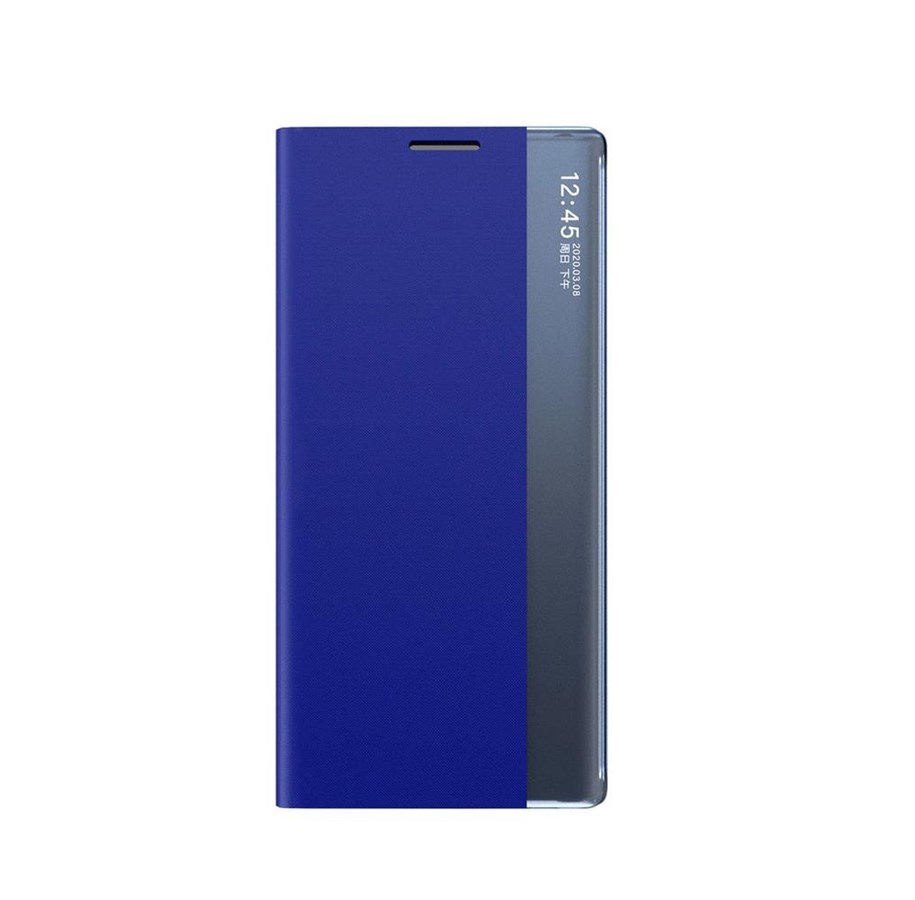 Telefon - Pokrowiec i etui - Hurtel New Sleep View Case with Flap and Stand for Samsung Galaxy A55 - Blue - 5907769360770