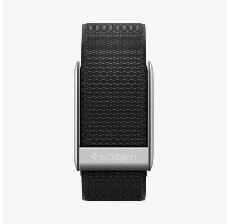 Smartwatch - akcesoria - Spigen Fabric Band WBF3 - black - Whoop 5.0 - AMP10187