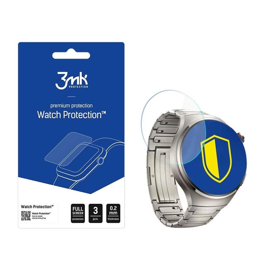 Smartwatch - akcesoria - 3mk Watch Protection™ v. ARC+ protective foil for Huawei Watch 4 Pro - 5903108530859