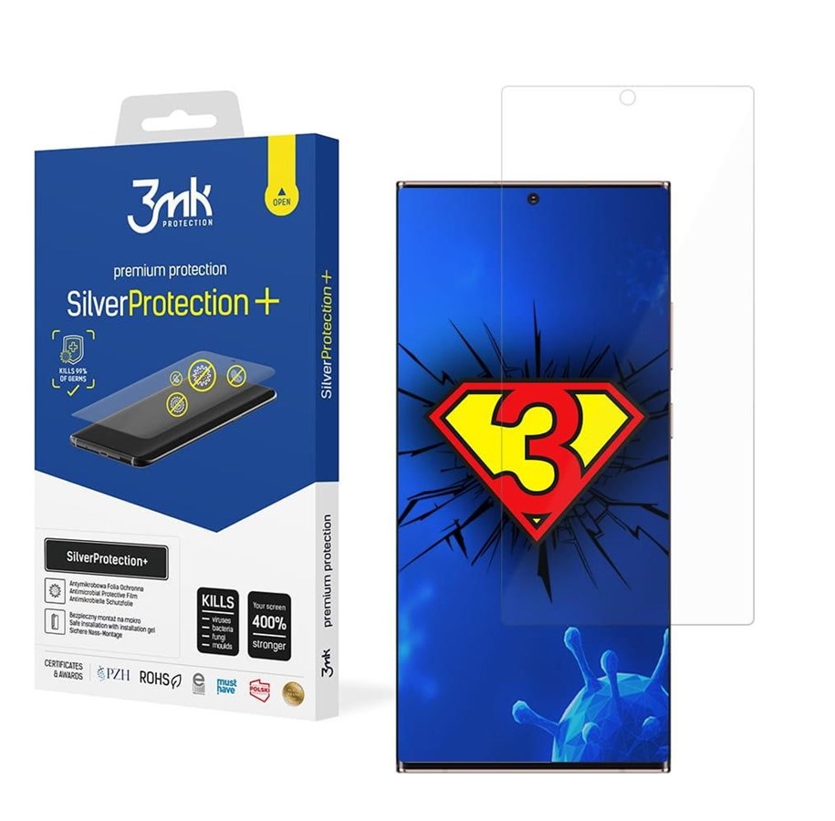Telefon - szklo ochronne - 3mk Samsung Galaxy Note 20 Ultra 5G -  SilverProtection+ - 5903108302739