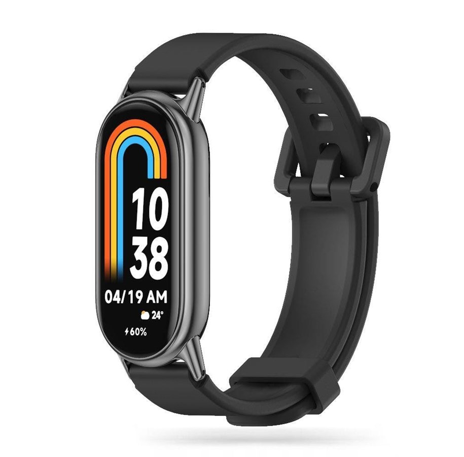 Smartwatch - akcesoria - Tech-Protect IconBand Pro Strap for Xiaomi Smart Band 8 / 8 NFC - Black - 9490713935019