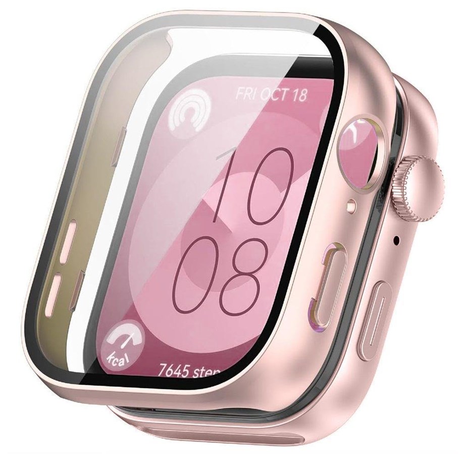Smartwatch - akcesoria - Tech-Protect Defense360 Case for Huawei Watch Fit 3 - Pink - 5906302310463