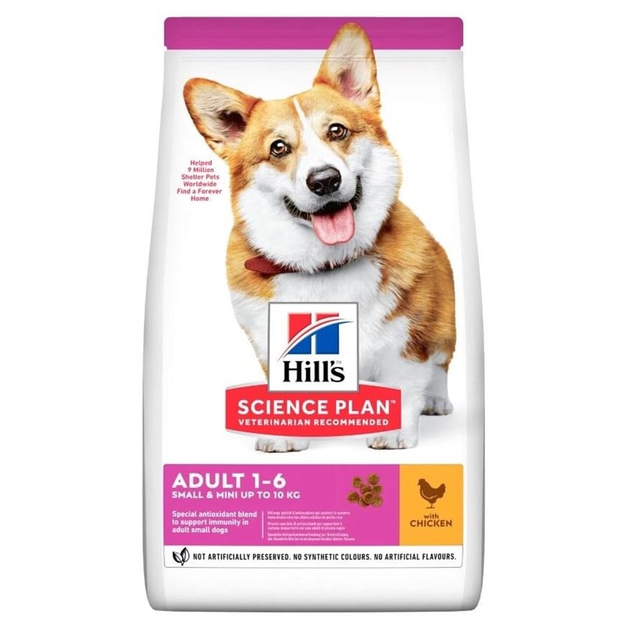 Psy - Hill's Science Plan Adult Small & Mini - dry dog food - 1,5kg - 052742059495