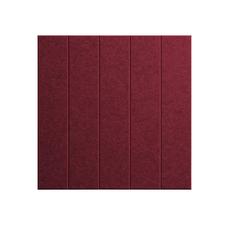 Dekoracje - Middle Atlantic TruTile - acoustic wall panel - square - 61 x 61 cm - charcoal grey - AUTT22SQWRLSMCHG