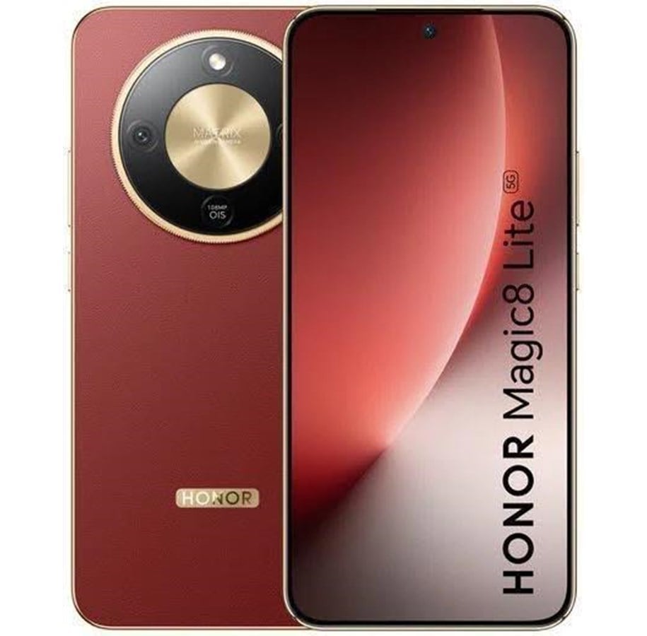 Telefon komórkowy - Honor Magic8 Lite 256GB/8GB - Reddish Brown - 5109CAFL