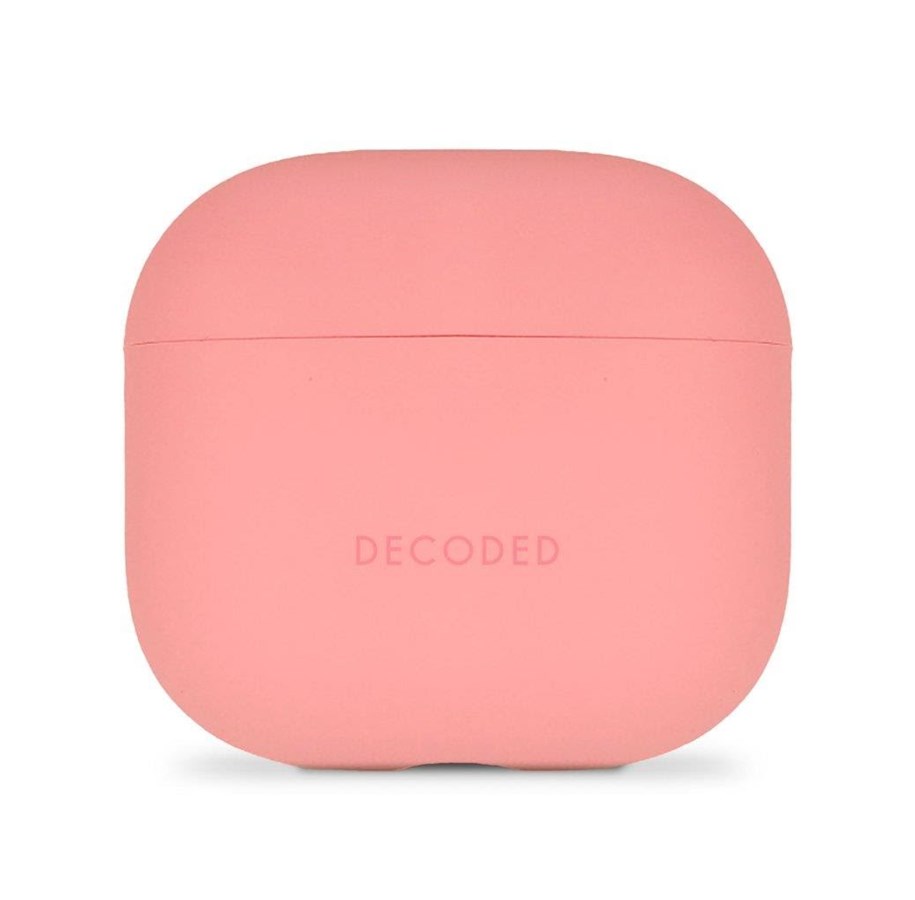 Telefon - Pokrowiec i etui - Decoded Silicone Aircase for Airpods Gen 4 Pink - D25AP4C1SBM