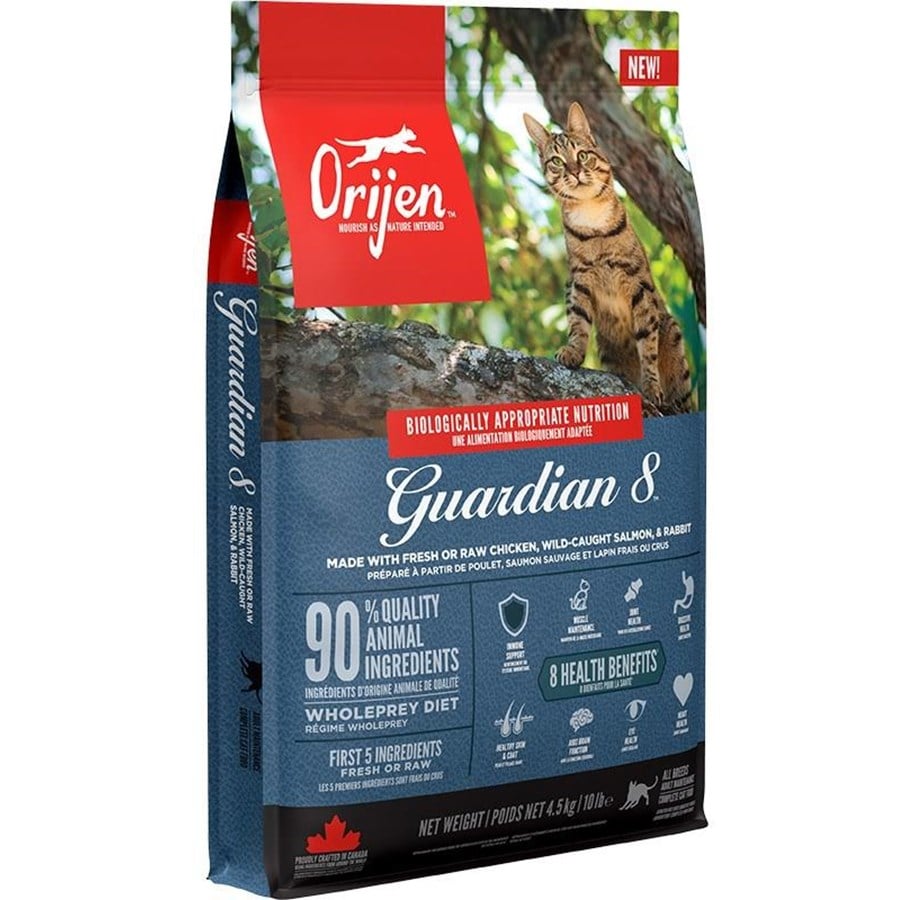 Koty - ORIJEN Guardian 8 - dry cat food - 4.5 kg - 064992718930