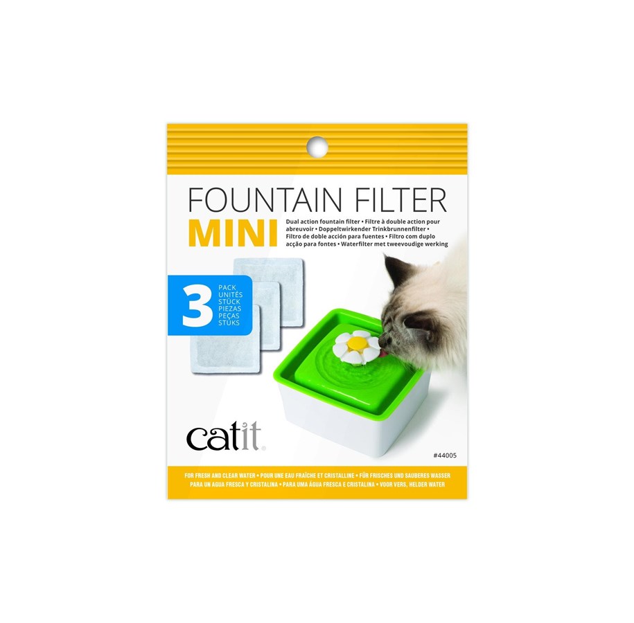 Koty - Catit Filtersæt á 3 stk t/ Senses 2.0 MiniFountain - 44005