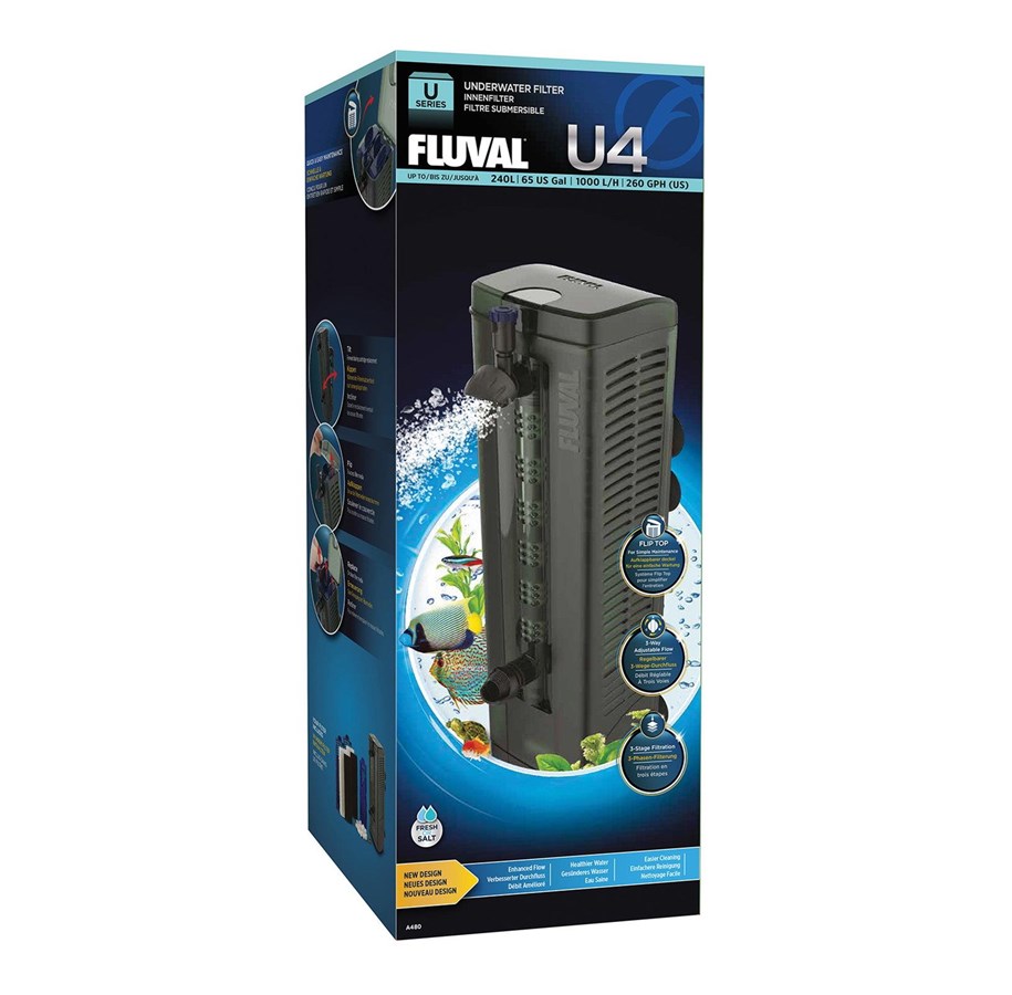 Ryby - FLUVAL U4 Indv. filter t/130-240 L. akvarie - A-480
