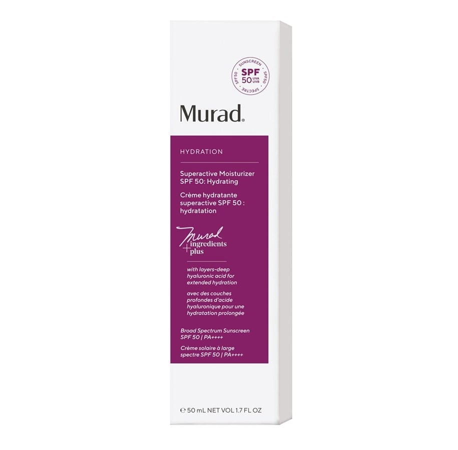 Pielegnacja twarzy - Murad Superactive Spf 50 Moisturizer Hydrating 50 ml. - MUR81120