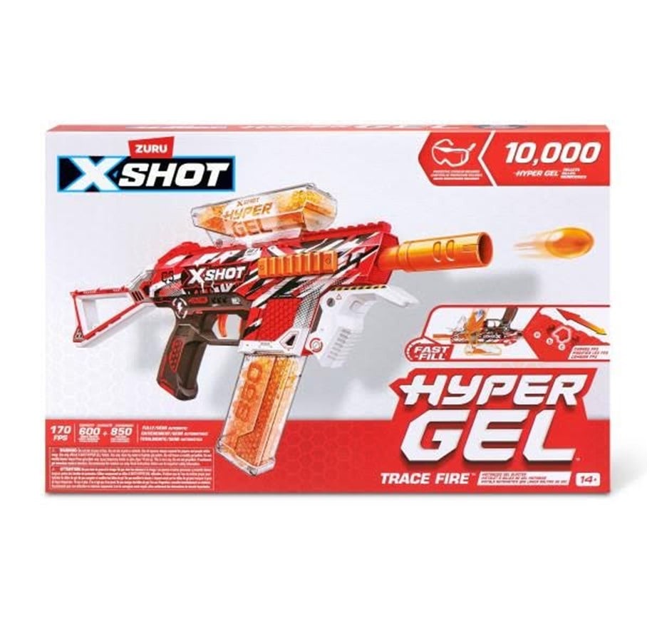 Zabawki militarne - X-shot Hyper Gel Medium Blaster (2500Gellets) - 36621-EN71