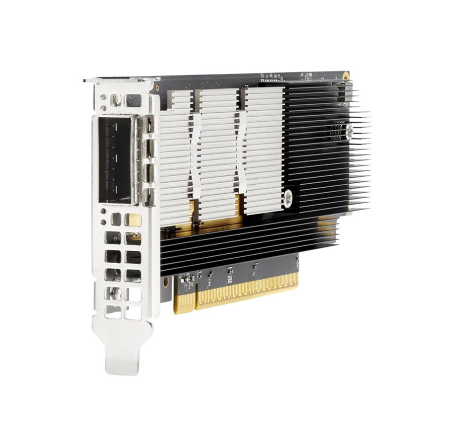 Adapter Sieciowy  (karta sieciowa, serwer druku, itp.) - Hewlett Packard Enterprise HPE InfiniBand NDR200 MCX75310AAS-HEAT Adapter - P45642-H23