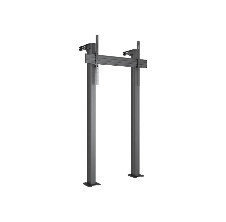 Uchwyty scienne, uchwyty AV i meble AV - Multibrackets M Column Pro stand - for LCD display - fixed - black - Max 130 kg - recommended for 75"-115" - 7340234812660