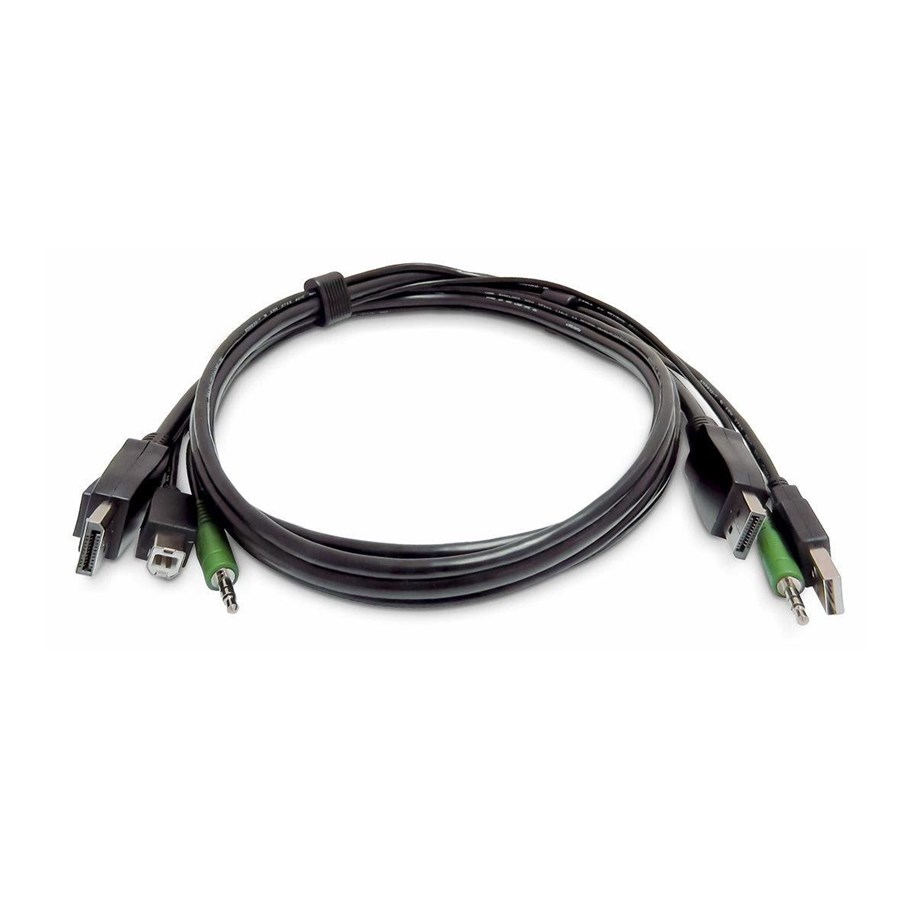 Kabel KVM - StarTech.com StarTech - keyboard / video / mouse (KVM) cable - TAA Compliant - 3 m - SK2DPMMKVM10-TAA