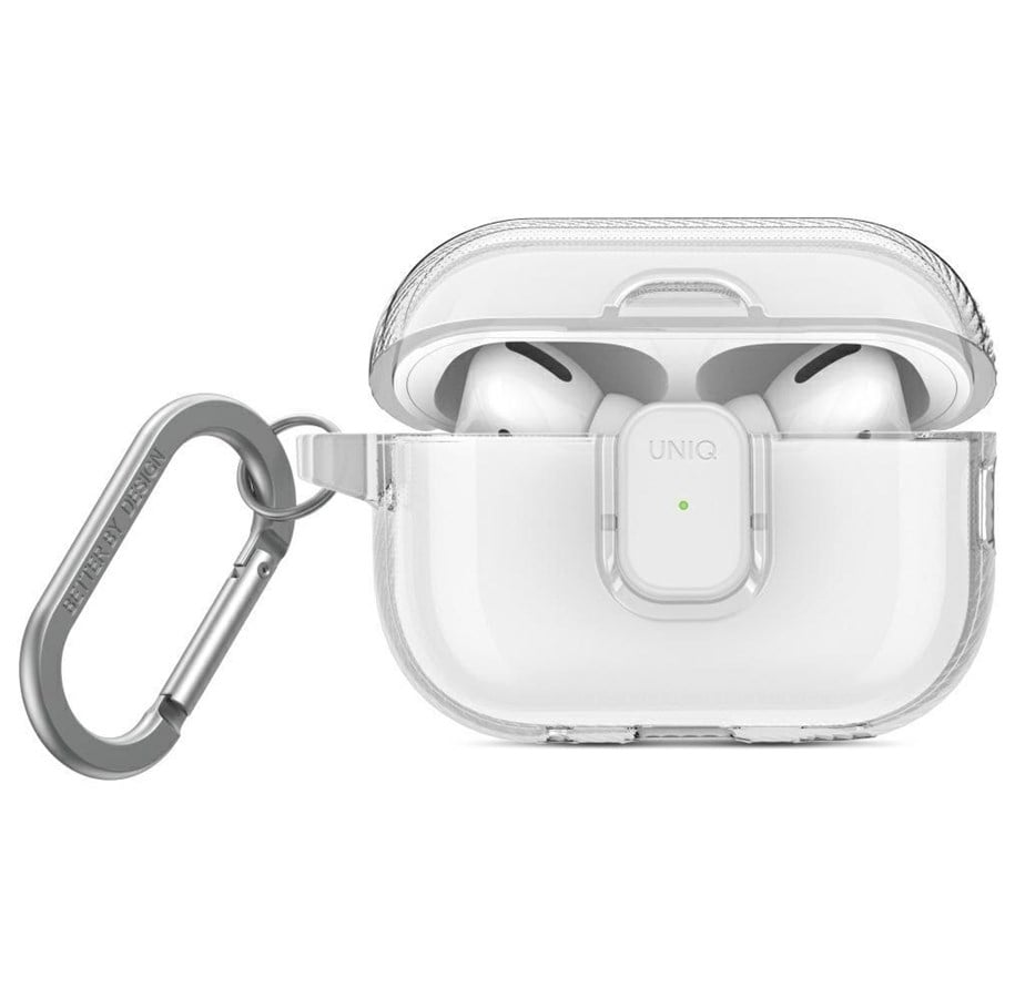 Telefon - Pokrowiec i etui - UNIQ  Glase Pro Case for AirPods Pro 2 - Transparent - 8886463693605
