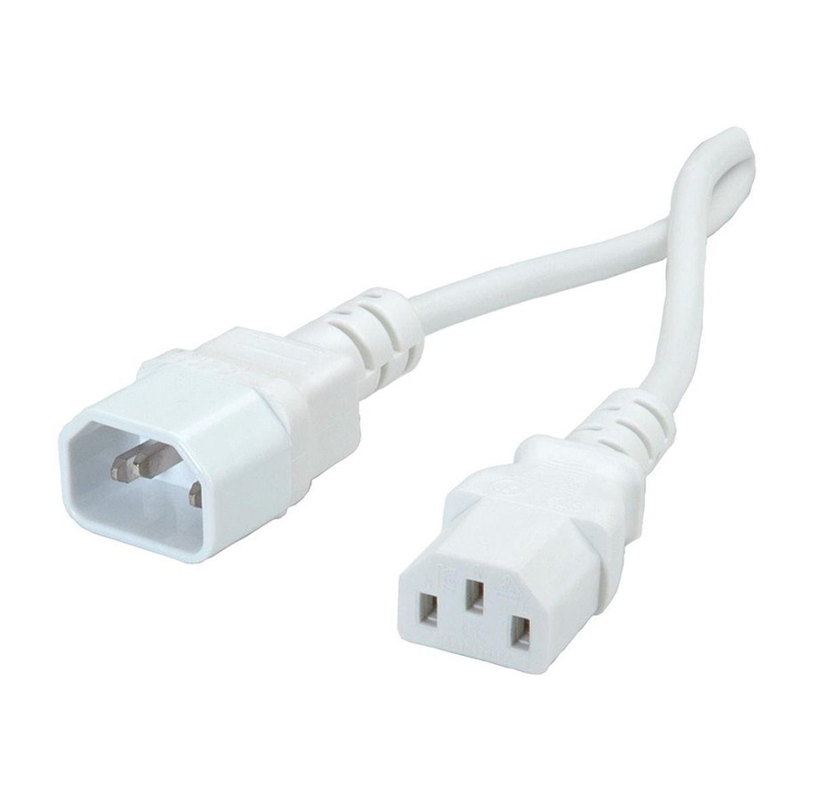 Kabel zasilajacy (zewnetrzny) - Roline Green - power extension cable - IEC 60320 C14 to power IEC 60320 C13 - 1.8 m - 19.44.1016