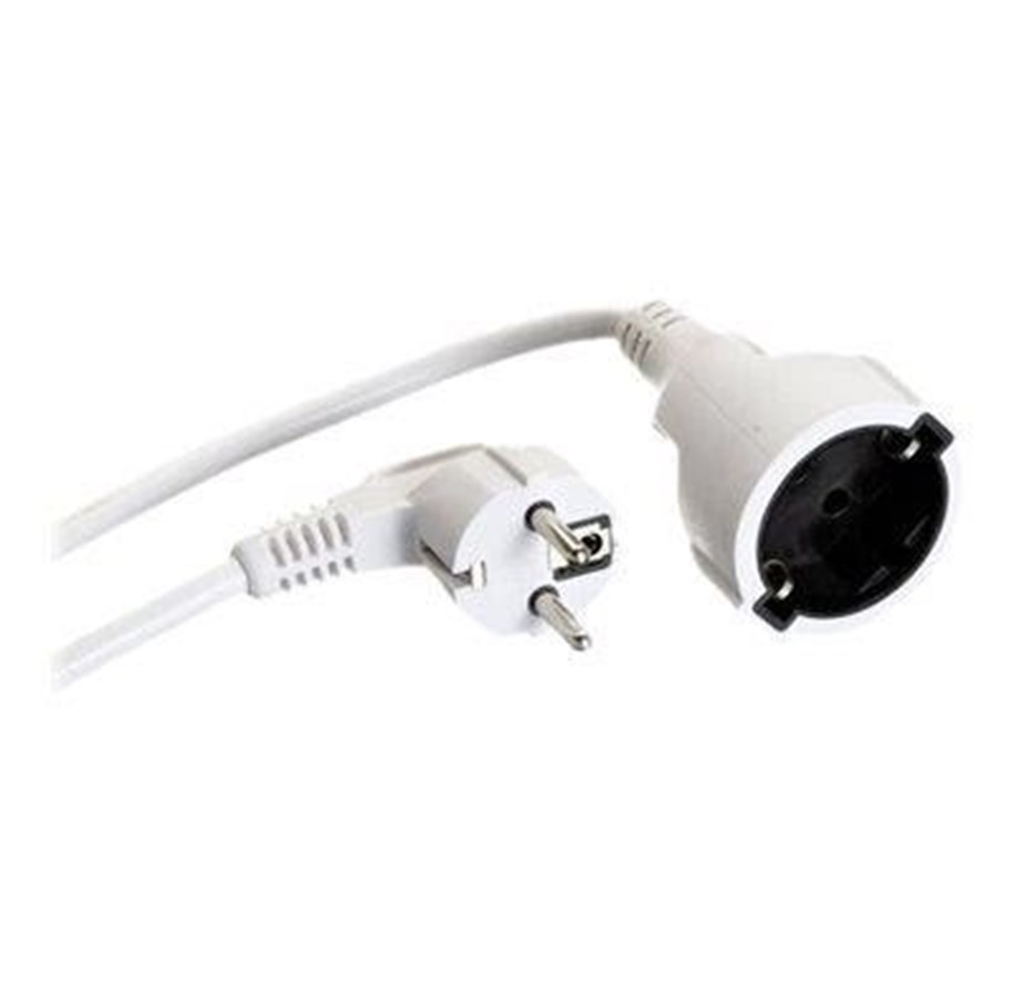 Kabel zasilajacy (zewnetrzny) - Roline VALUE - power extension cable - power CEE 7/7 to power CEE 7/7 - 5 m - 19.99.1177