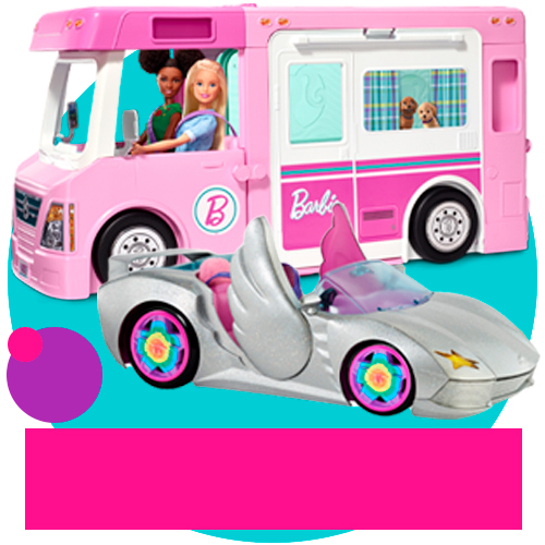 Pojazdy i kampery Barbie