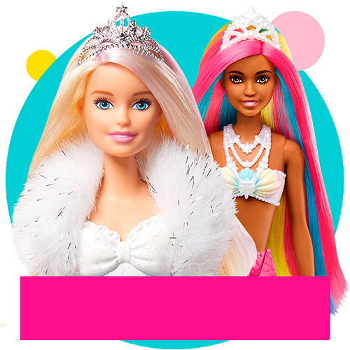 Księżniczki i syrenki Barbie