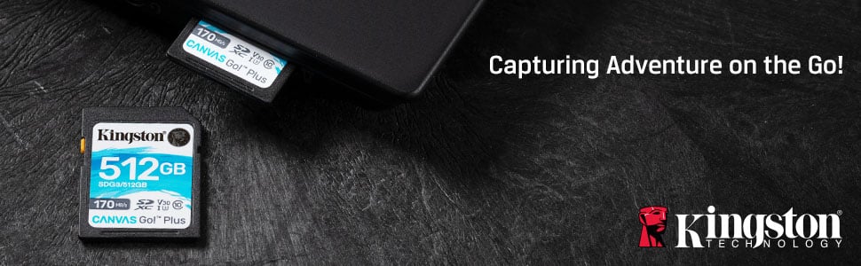 Kingston Canvas Go Plus SD Top Banner